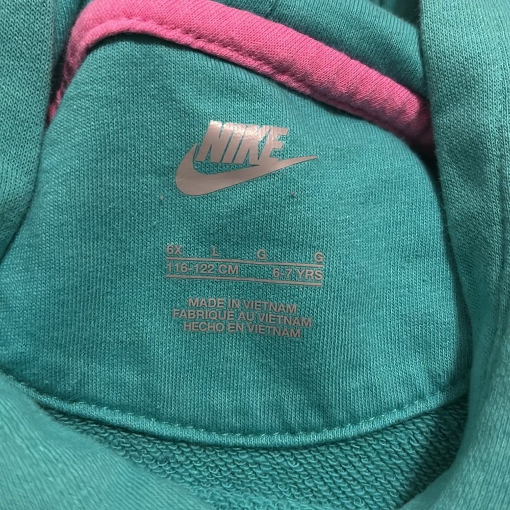 Nike Just Do It Girls 6X Hoodie - Picture 4 of 6